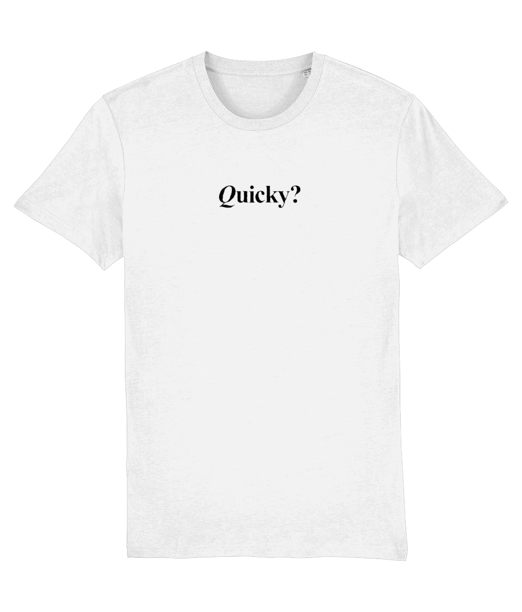 Quicky? Tshirt (white)