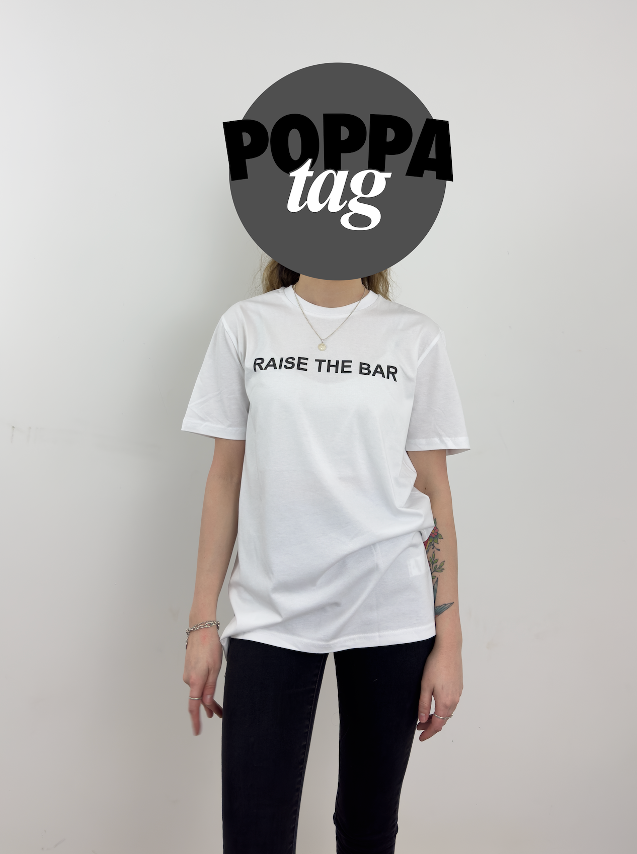 Raise The Bar Tshirt (white)